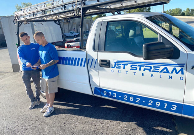 careers The Process of Professional Rain Gutter Installation Companies in Overland Park--Jet Stream Guttering & Lighting's professional rain gutter installation process ensures optimal water management for homes in Overland Park.